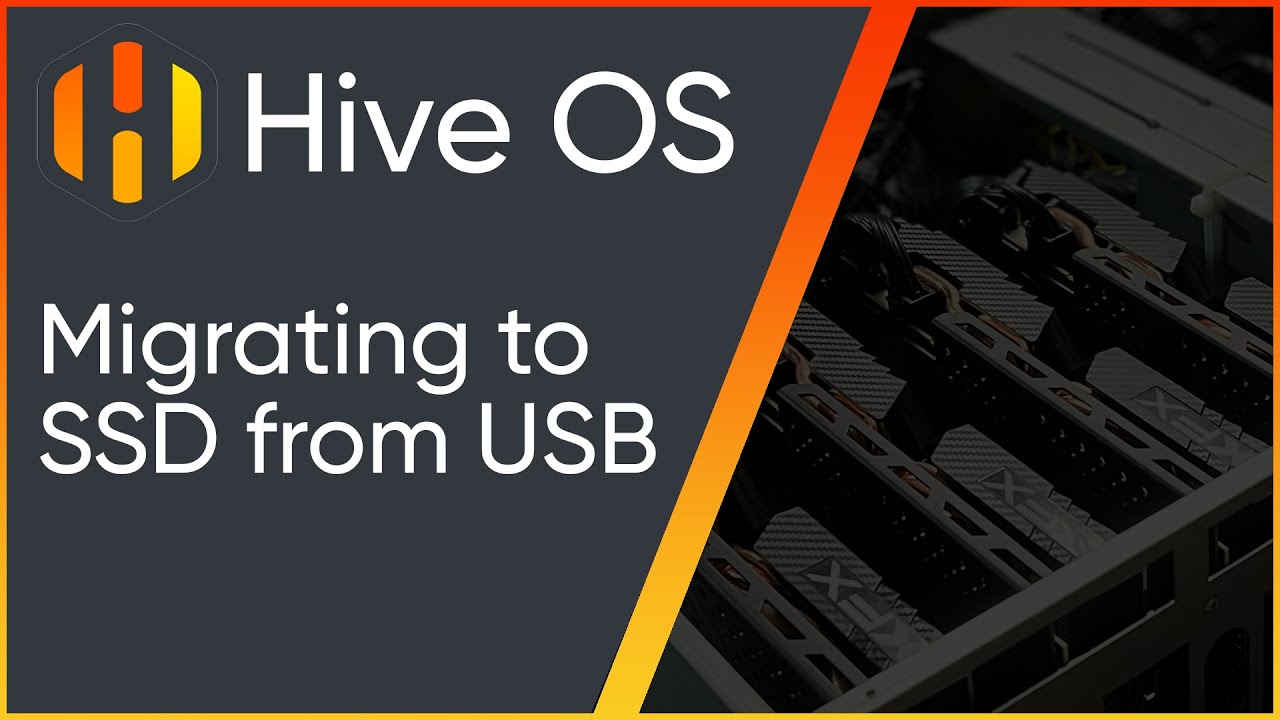 How to Move Hive OS from USB to SSD