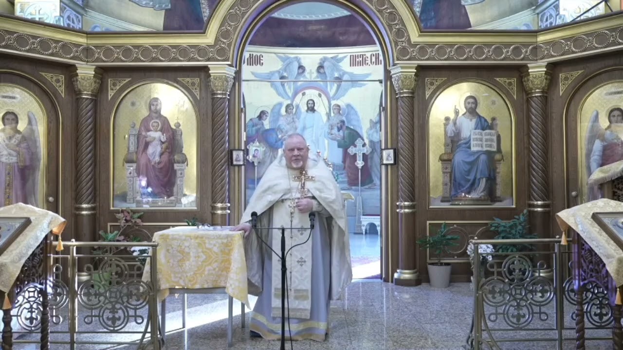 ВРЕМЯ ВЕЛИКОГО ПОСТА - ЭТО ПАЛОМНИЧЕСТВО ВНУТРЬ СЕБЯ ПРОПОВЕДЬ ХРАМ СРЕТЕНИЯ ГОСПОДНЯ СПБ 01.02.26