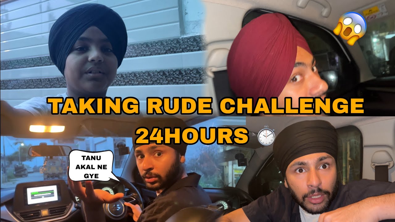 TALKING RUDE 😱WITH BROTHER AND FAMILY CHALLENGE FOR 24HOURS ⏰SAREYA NE KUTEYA 😭