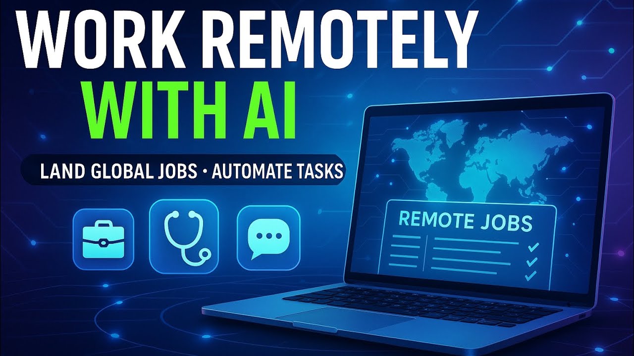 DAY 5 - Land Remote Jobs with AI: Best Tools & Strategies for Healthcare, Tech & Freelancers