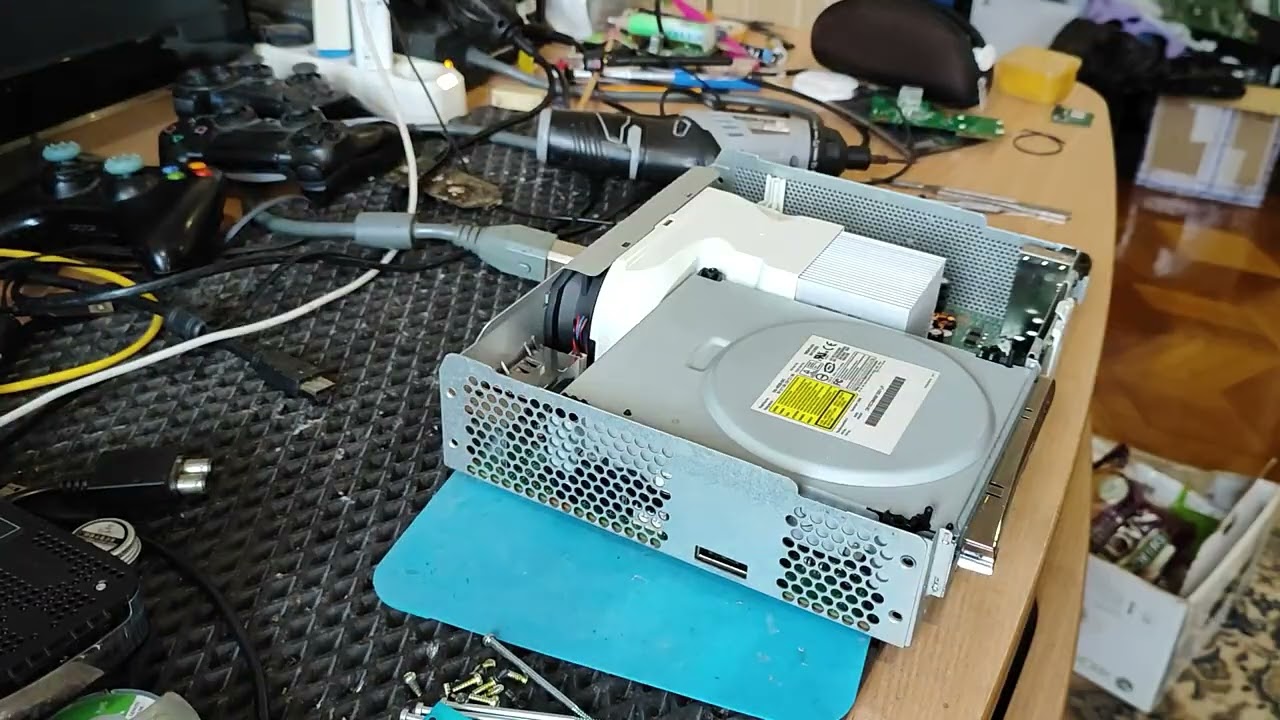 Модернизация Подписчику №85 г.Иланский.  Xbox360 FAT - Rgh3 Без Программатор