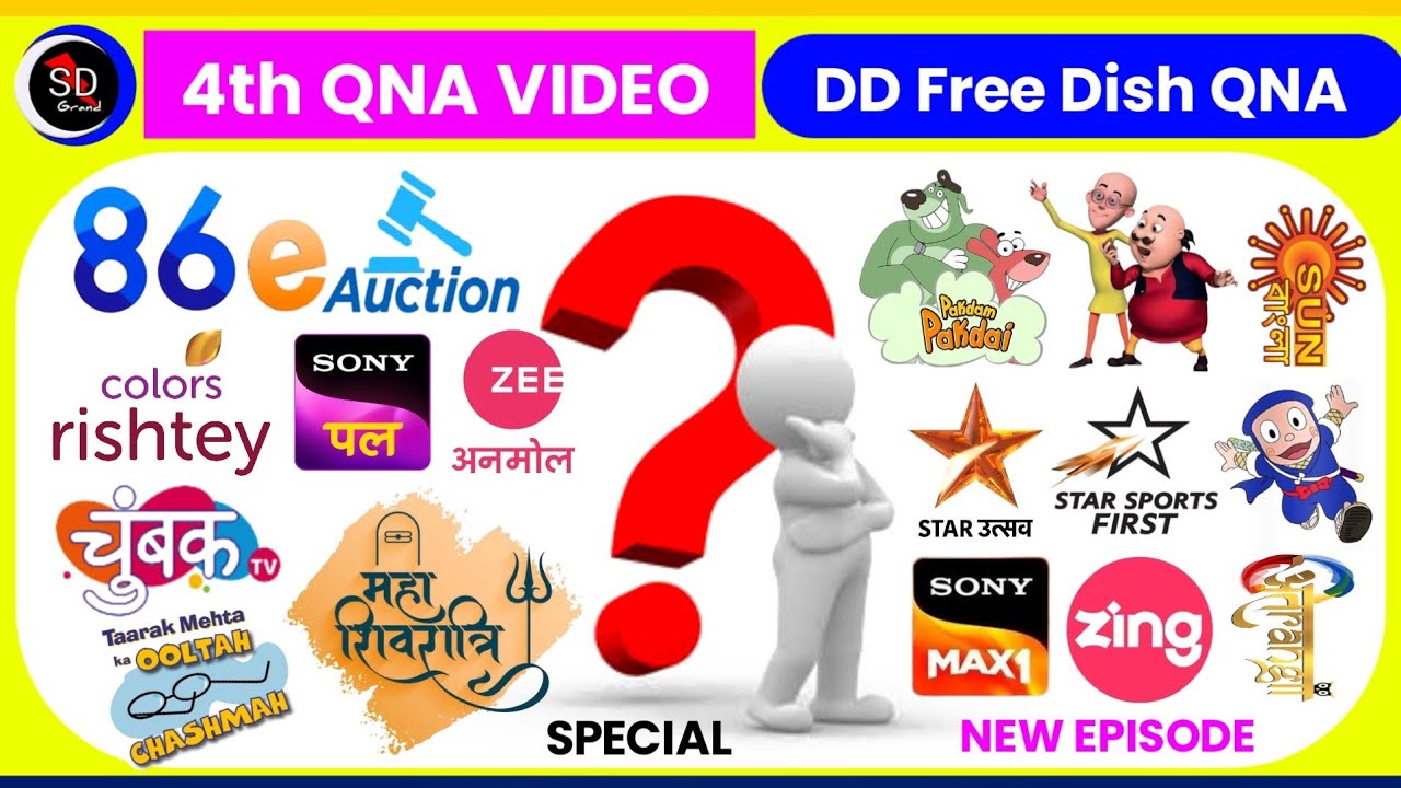 SD Grand Mahashivratri Special DD Free Dish 4th QNA VIDEO 😍| DD Free Dish New Update Today
