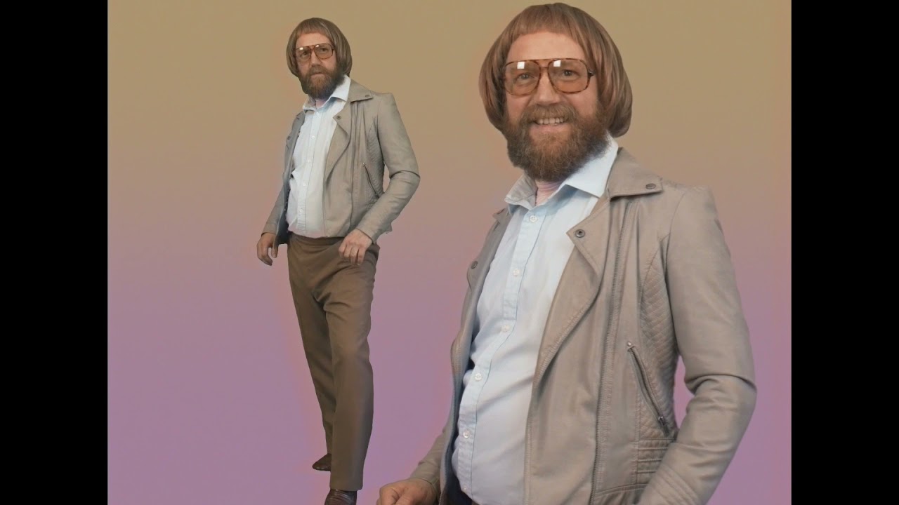 Kenneth models new summer collection.