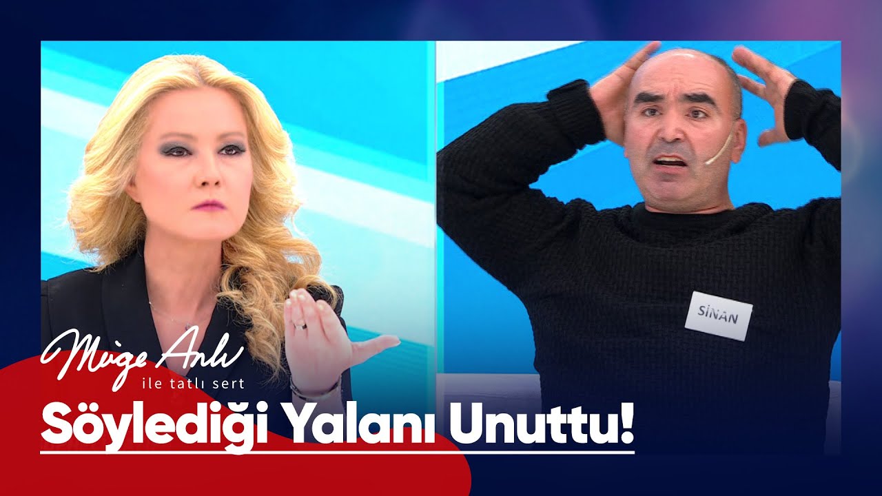 Sinan yalan söylediğini unutup, başka hikayeler yazdı! - Müge Anlı ile Tatlı Sert 4 Ocak 2023