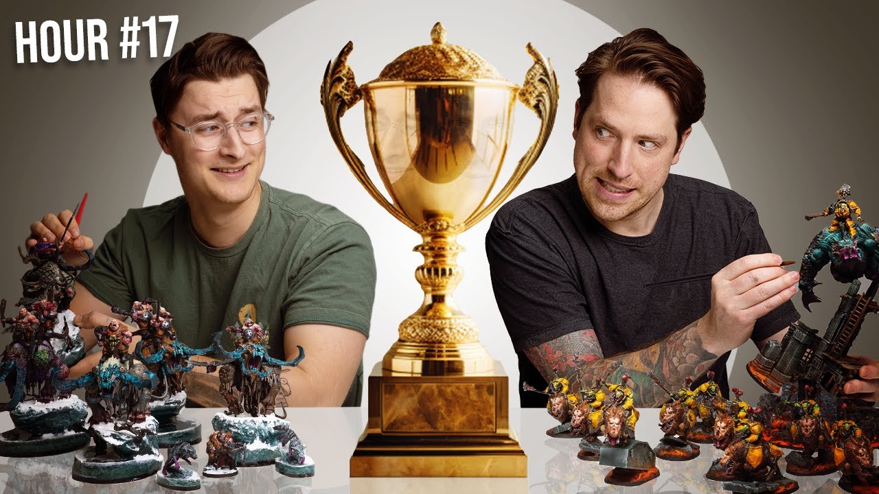 Can we win Swedens biggest Warhammer Painting Competition in 24h?