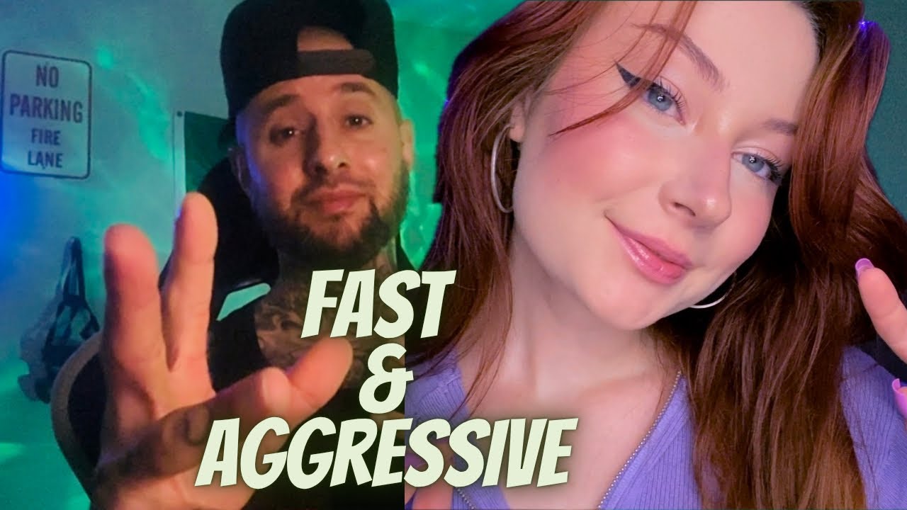 Fast & Aggressive Hand Sounds & Other Tingly Triggers Collab With @CozyRozyASMR