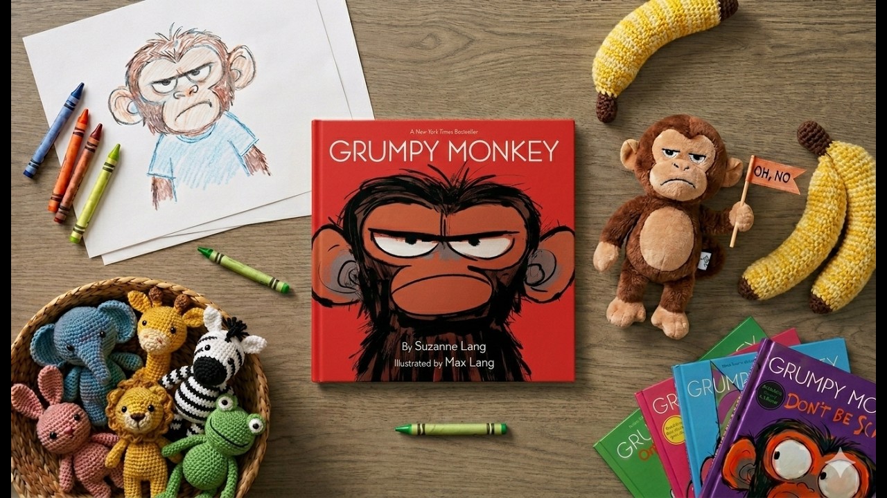 Grumpy Monkey | Read Aloud Story for Kids