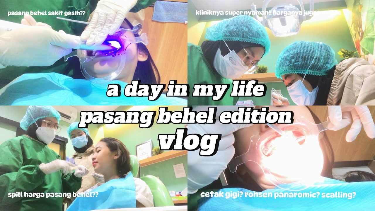 VLOG #8: Days in my life pasang behel di FDC dental 𐙚˙ ༘ ( Spill harga pasang,proses pasang behel)