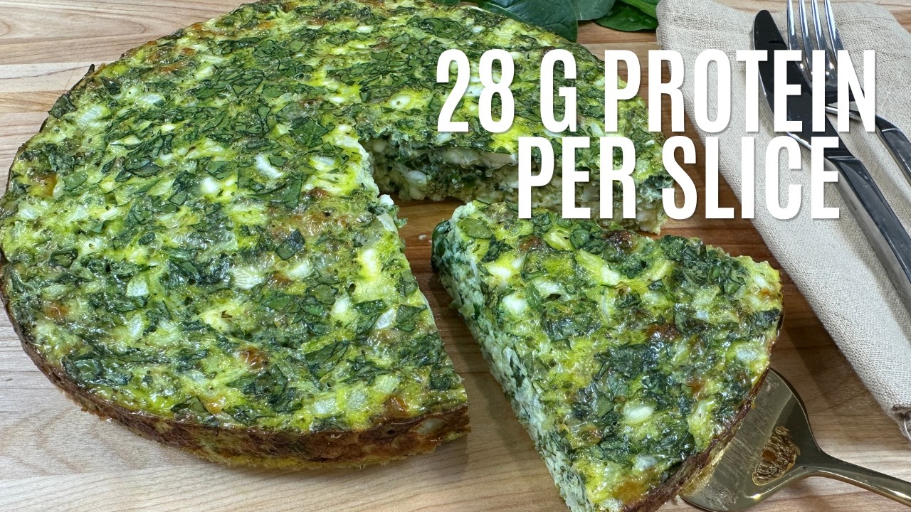 High-Protein Spinach Quiche That Doesn't Take All Day