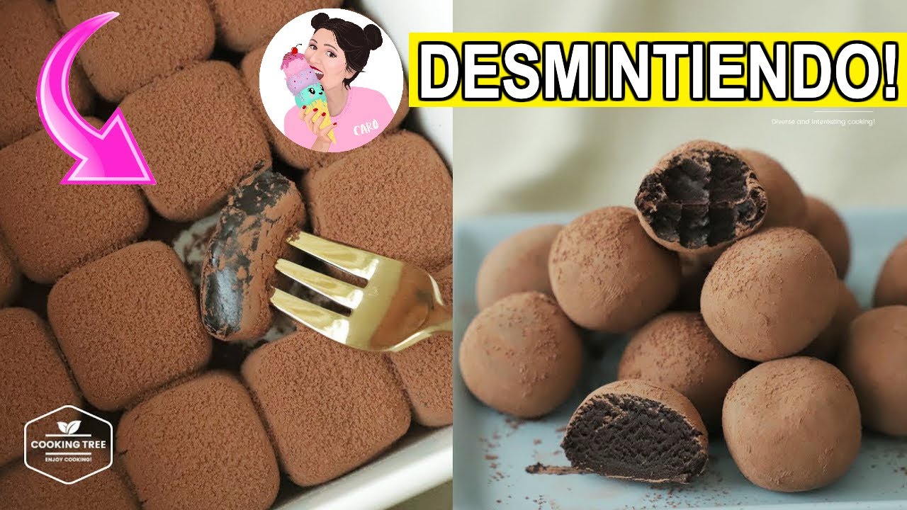 POSTRE VIRAL de CHOCOLATE de 2 INGREDIENTES: DESMINTIENDO a COOKING TREE.. Funcionara?😭Caro Trippar