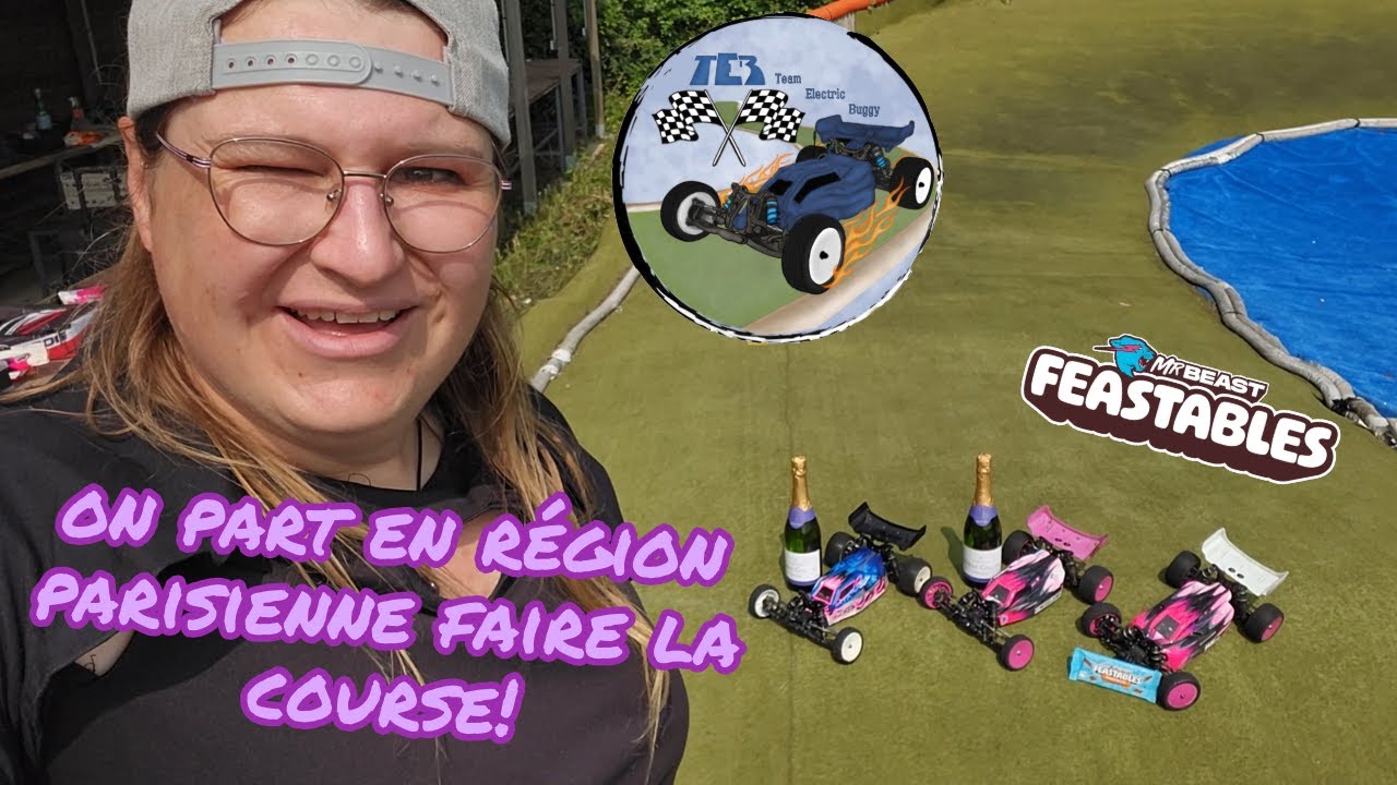 1/10 offroad race du TEB de Gargenvile Juin 2025: La video! #race #interview #feastables @MrBeast