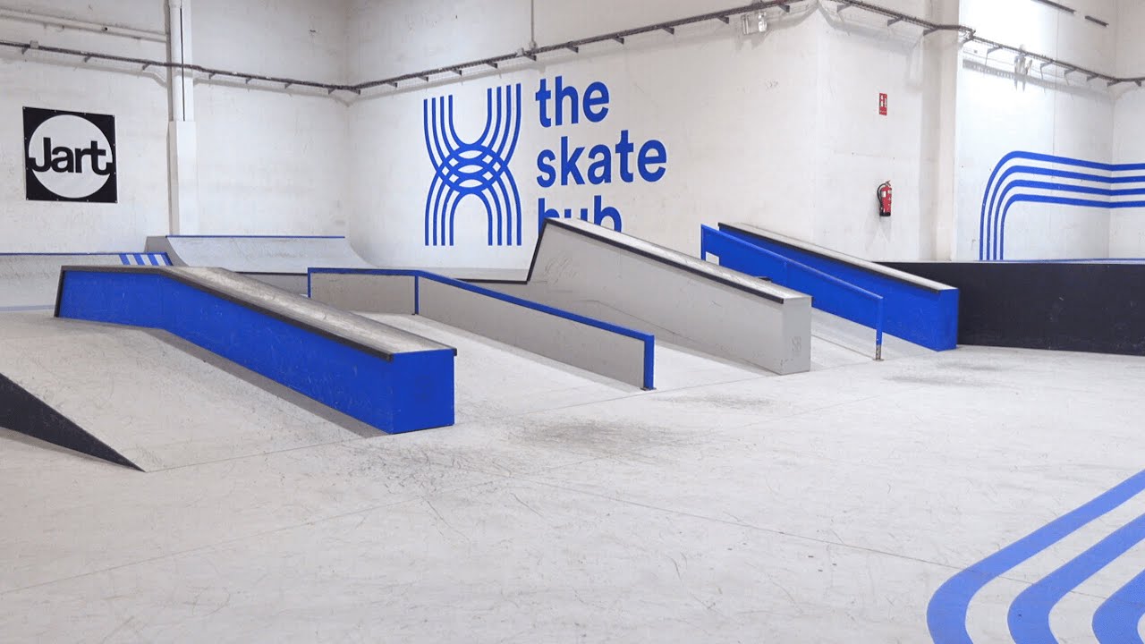 Así es el NUEVO Indoor SKATEPARK de Barcelona. ¡1.400 m2 patinables!