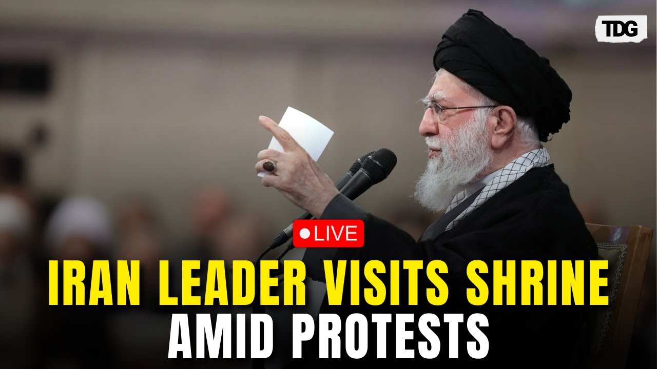 Ayatollah Khamenie LIVE: Tehran Tensions Rise as Supreme Leader Visits Shrine, Blame Falls on Trump