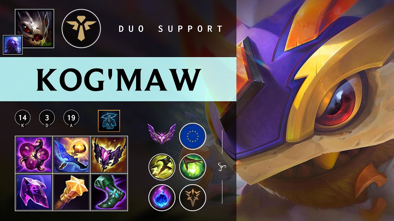 Kog'Maw Support vs Leona - EUW Master Patch 26.05