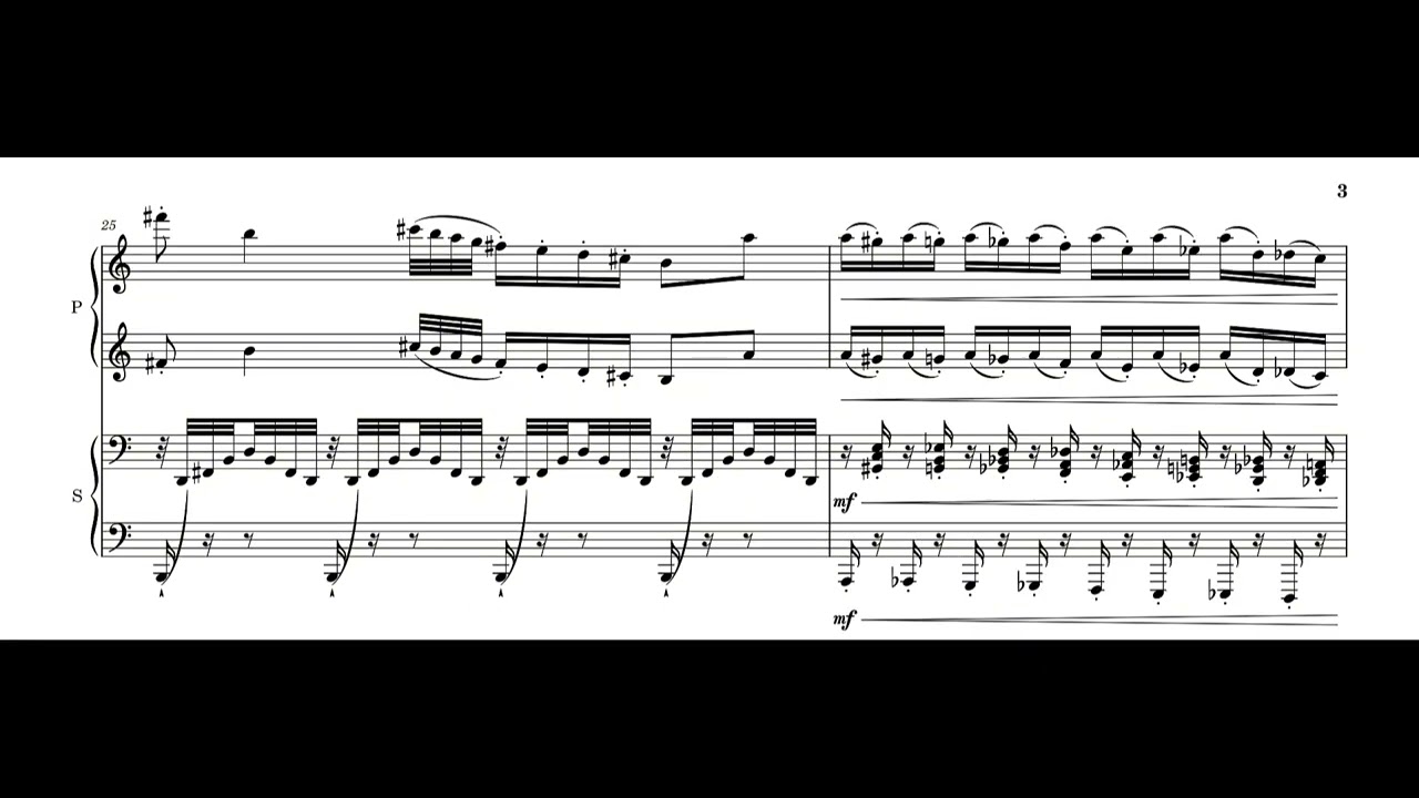"Prelude Maledicta for Four Hands in A Minor" | Ravane