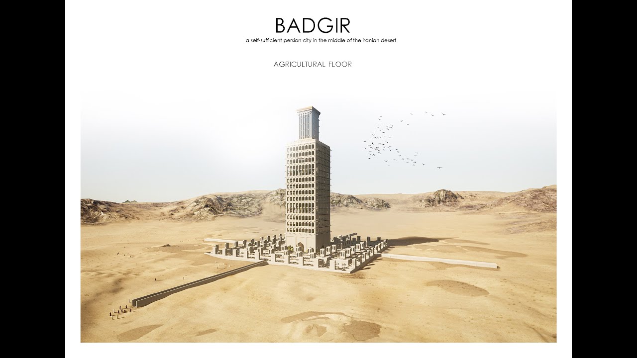BADGIR - A self-sufficient persian city in the middle of the iranian desert
