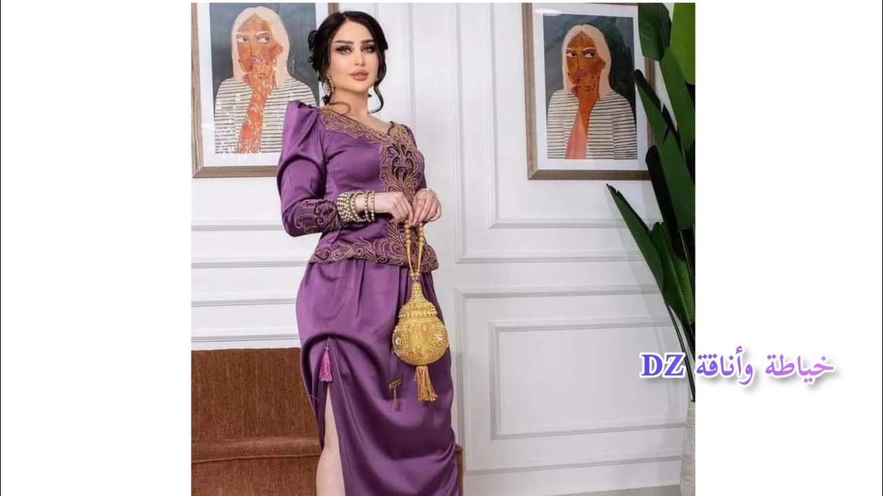 جديد 2023🎀موديلات عراسي، قنادر قطيفة للدار 💝للخياطة