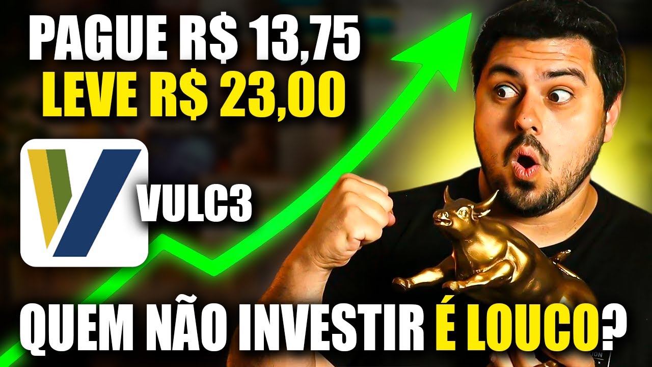PROMO&Ccedil;&Atilde;O na Bolsa! VULCABRAS com 40% de Desconto e Dividendos!