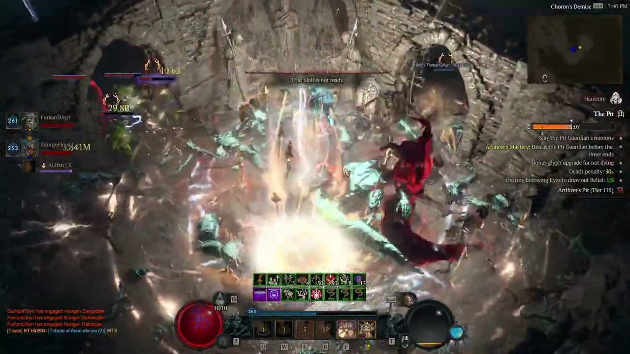 Diablo 4 HC 115 Pit Clear