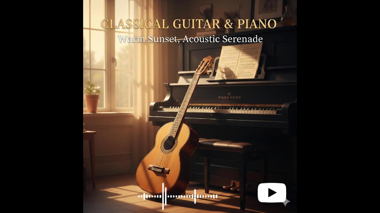 클래식 기타 & 피아노: 포근한 오후의 선율   Classical Guitar & Piano: Cozy Afternoon Melodies