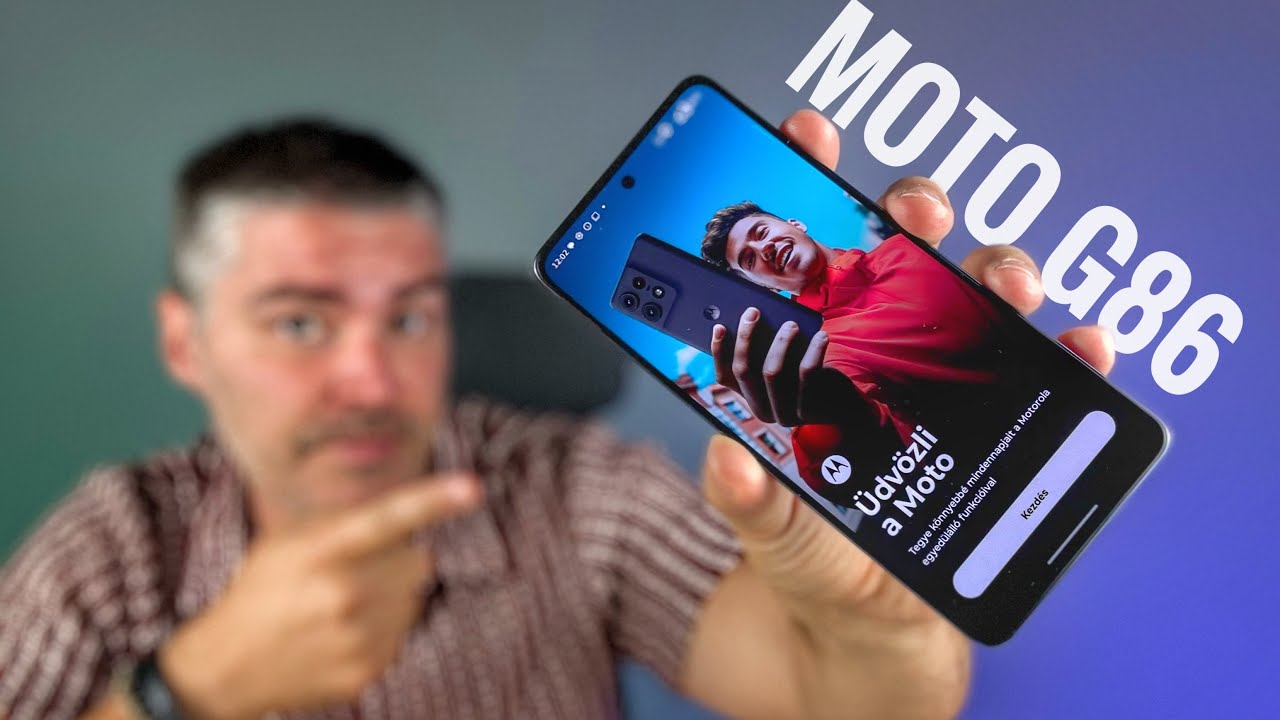 Szolgáltatónál fillérekért? | Motorola Moto G86