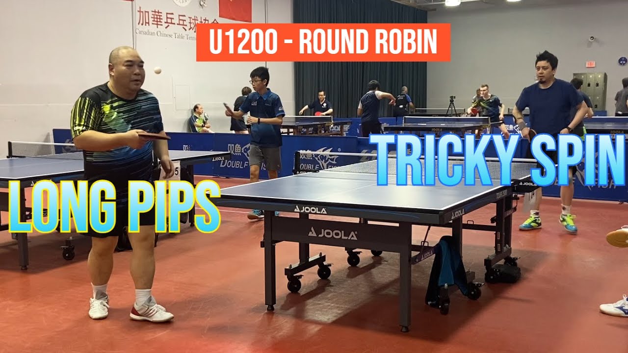 Rajan vs Bill CAI - U1200 Round Robin - CCTTA Top 8 - Dec 3, 2023