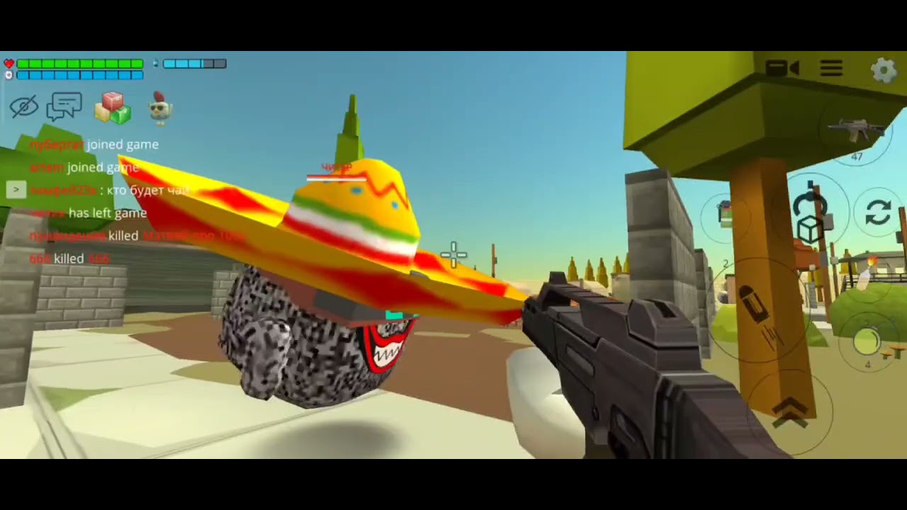 Что происходит на серверах в chicken gun новом обновлении 5.1.0 (я в шоке)
