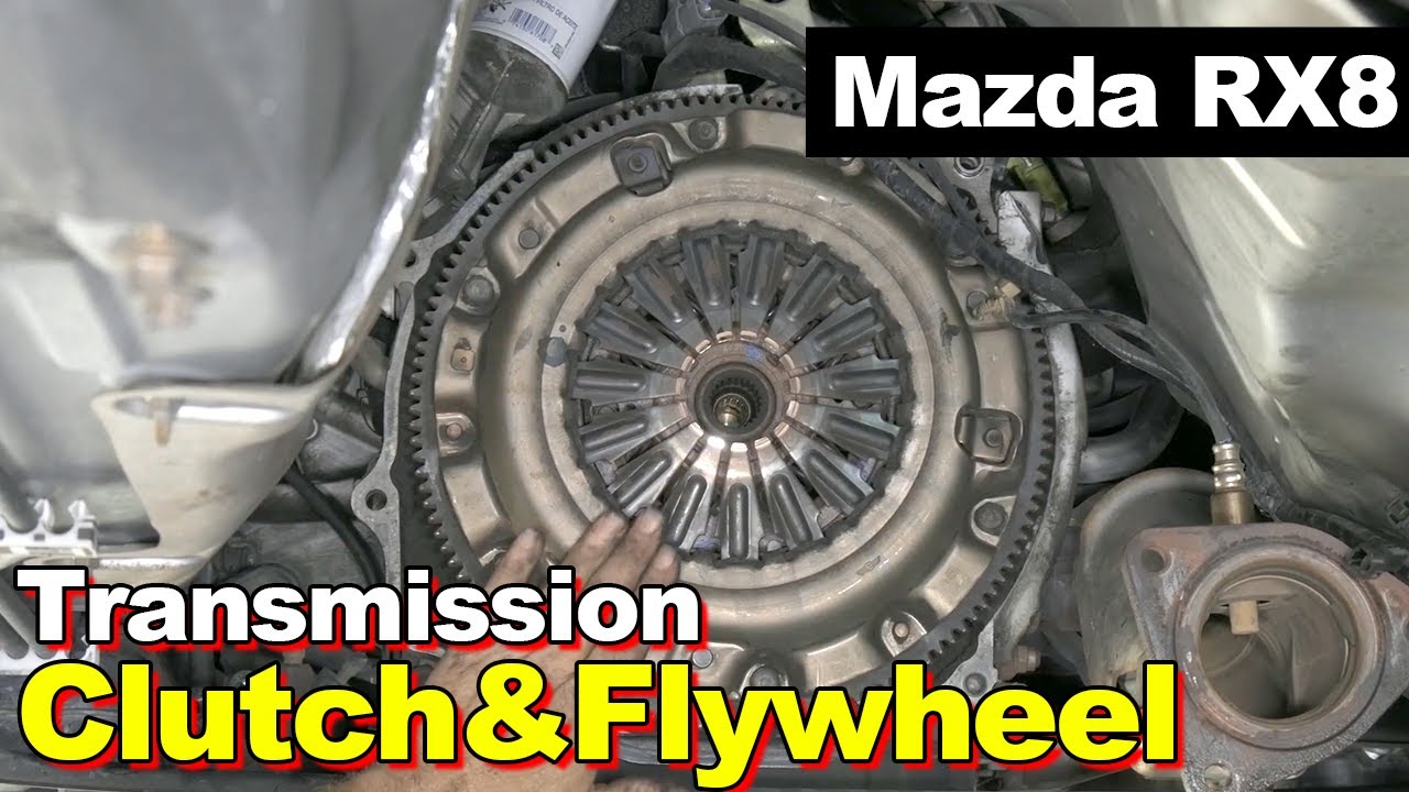 Сцепление и маховик трансмиссии Mazda RX8 2004 года