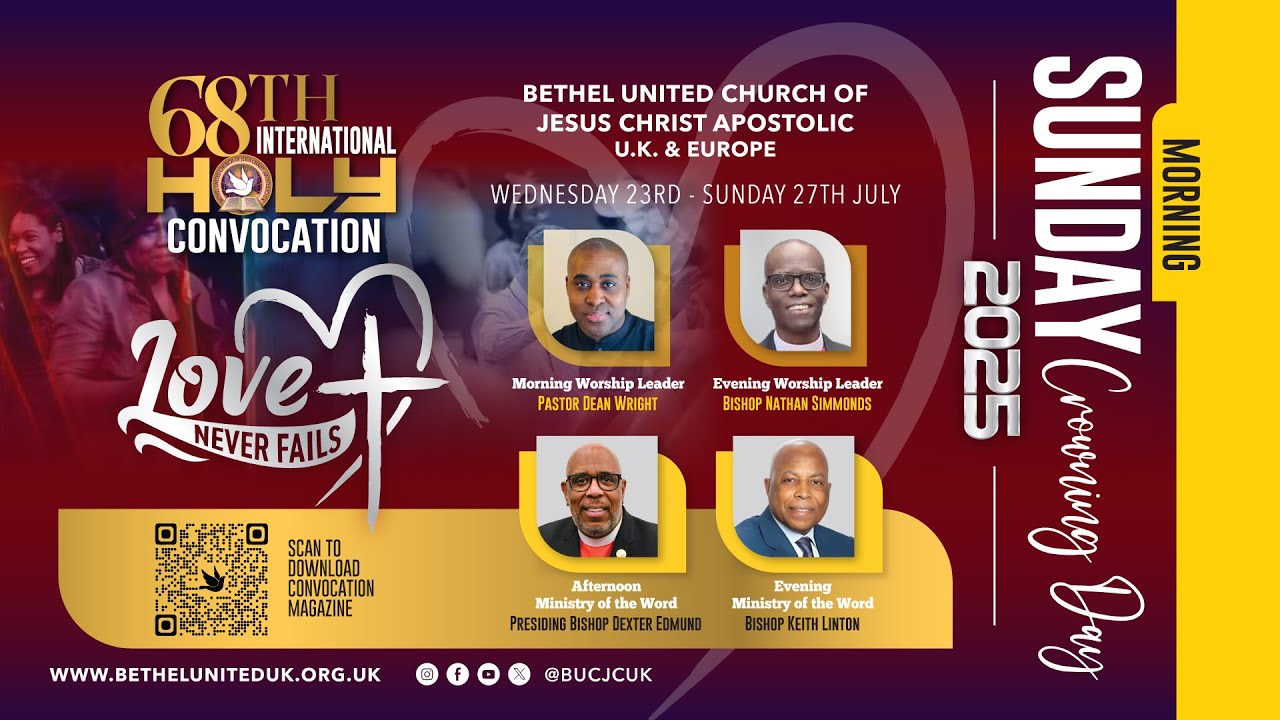 Sunday Morning | 68th Holy Convocation | 27th July 2025