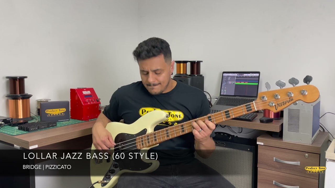 Aguilar vs Lollar vs Perfect Tone - Jazz Bass 60s Pickups