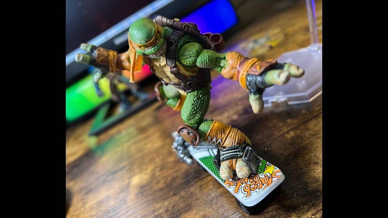 Review and unboxing of the new Rage Toys Samurai Force Michelangelo