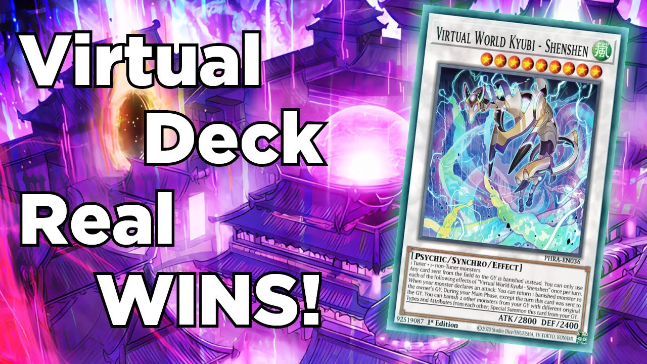 Virtual World Deck Vs Meta Decks Gameplay🎮 + Combos ✔️ | Yu-Gi-Oh! Master Duel Season 25 Ranked