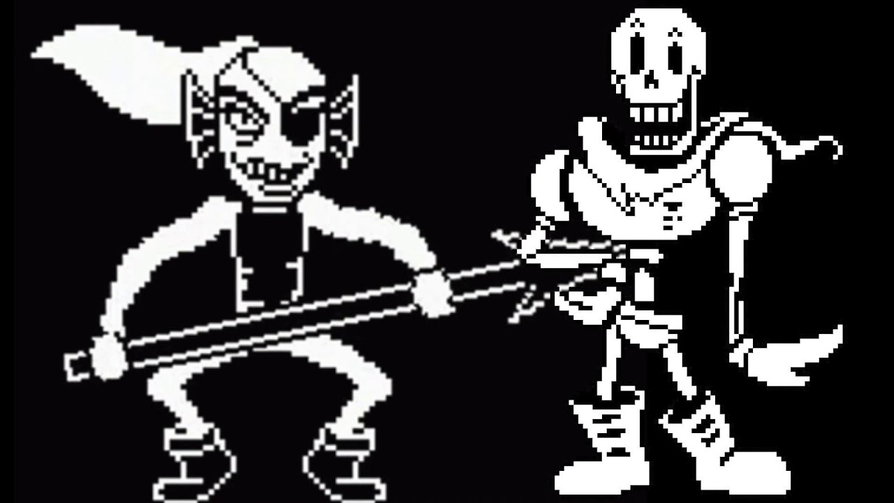 Battle Against A True Hero but it's Bonetrousle
