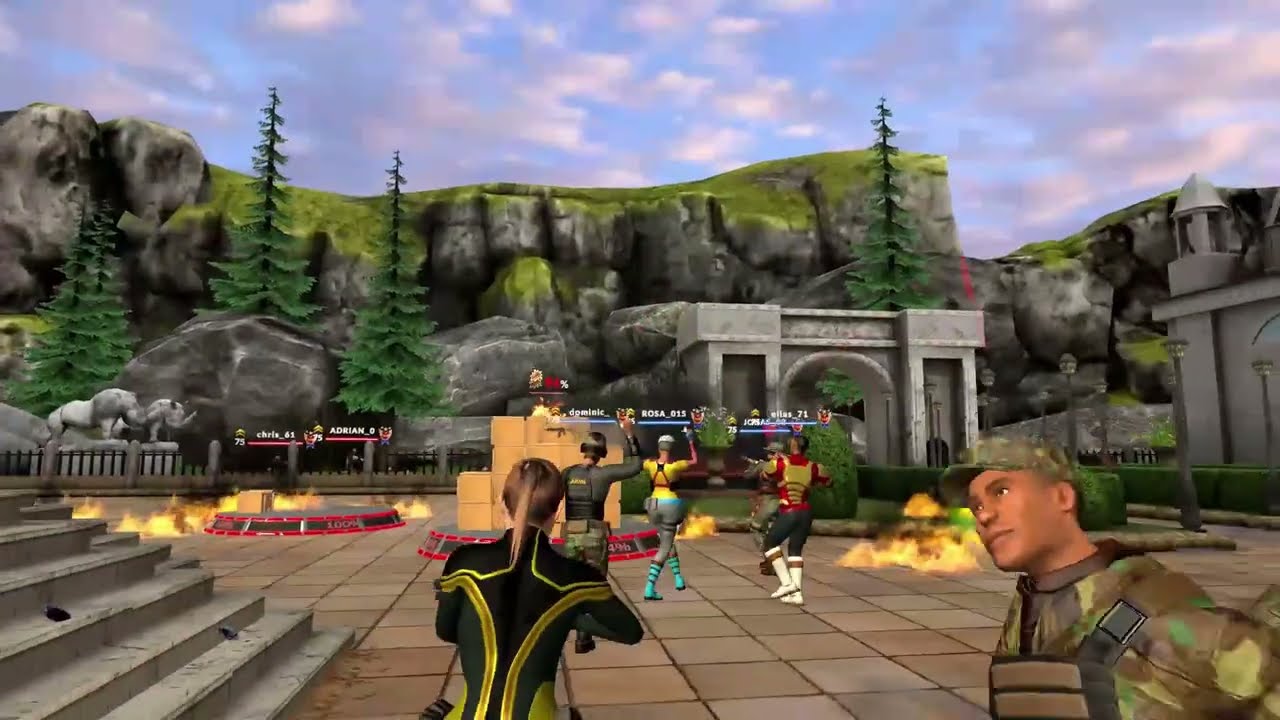 Terra Fury - Global Online Multiplayer Third Person Shooter