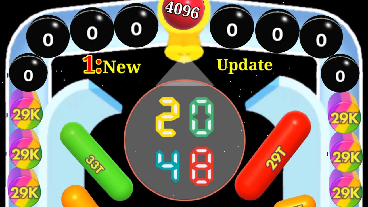 Bounce Merge | bounce and collect in bounce Merge 2048...16384 part 08 #bouncemerge