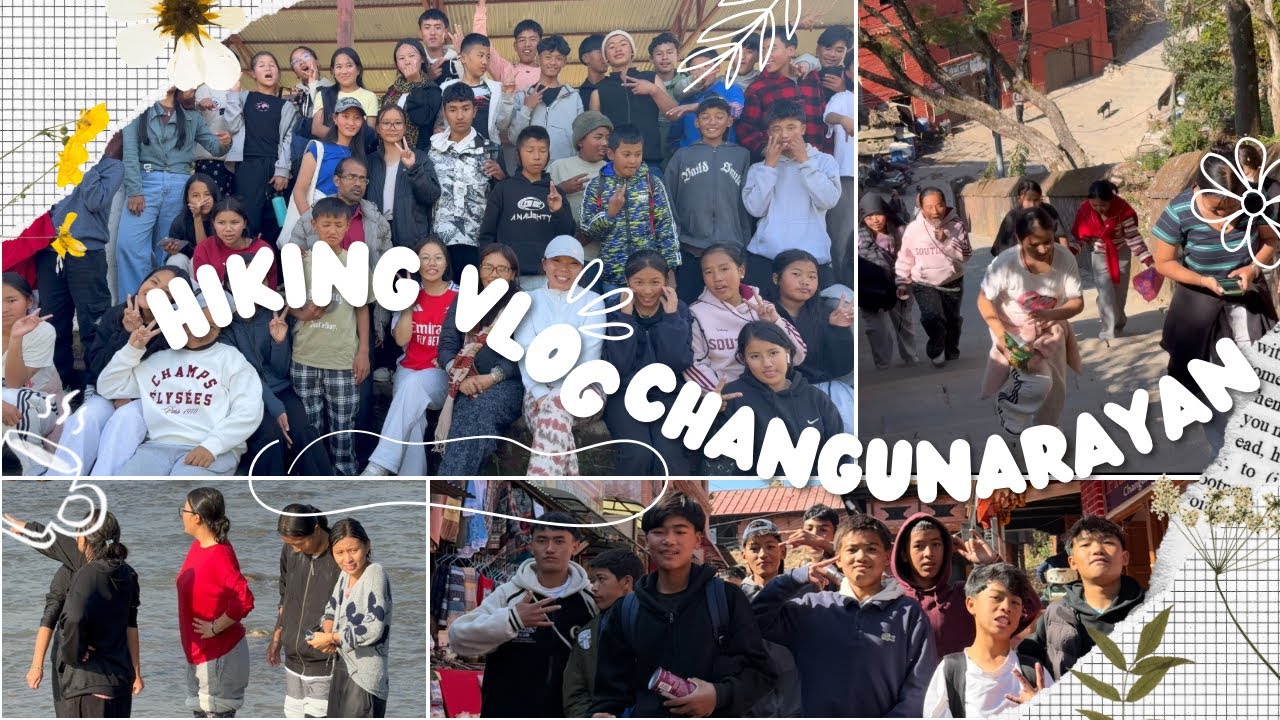 Class Hiking at Changu Narayan|| video captured by Studnet || Nepal || Tibetan