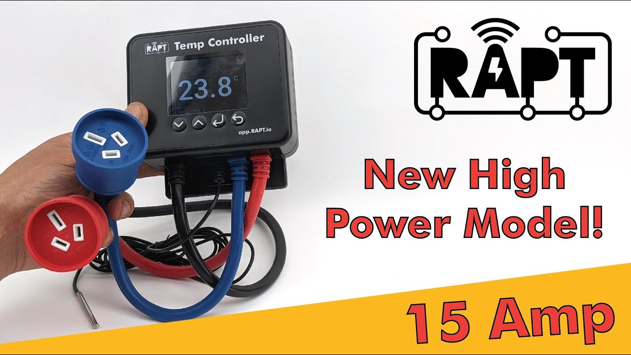 RAPT Heavy Duty 15amp Temp Controller (3600watts)