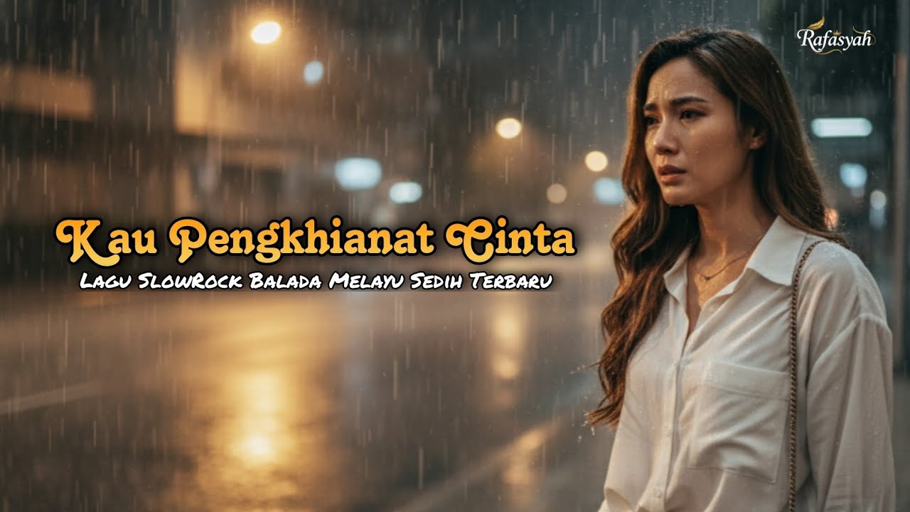 KAU PENGKHIANAT CINTA – Lagu Slow Rock Balada Melayu Sedih Terbaru | By Rafasyah