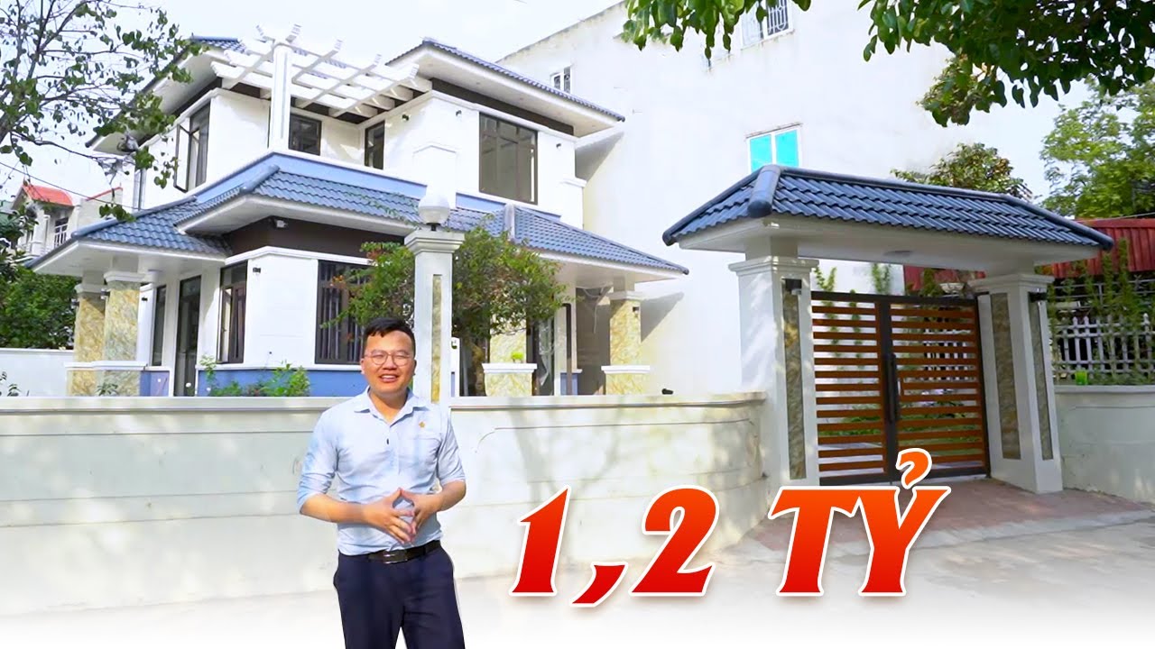 Mẫu Biệt Thự 2 Tầng Mái Nhật Đẹp Tỏa Nắng Trị Giá 1.2 Tỷ Vô Cùng Nổi Bật Tại Yên Mỹ, Hưng Yên