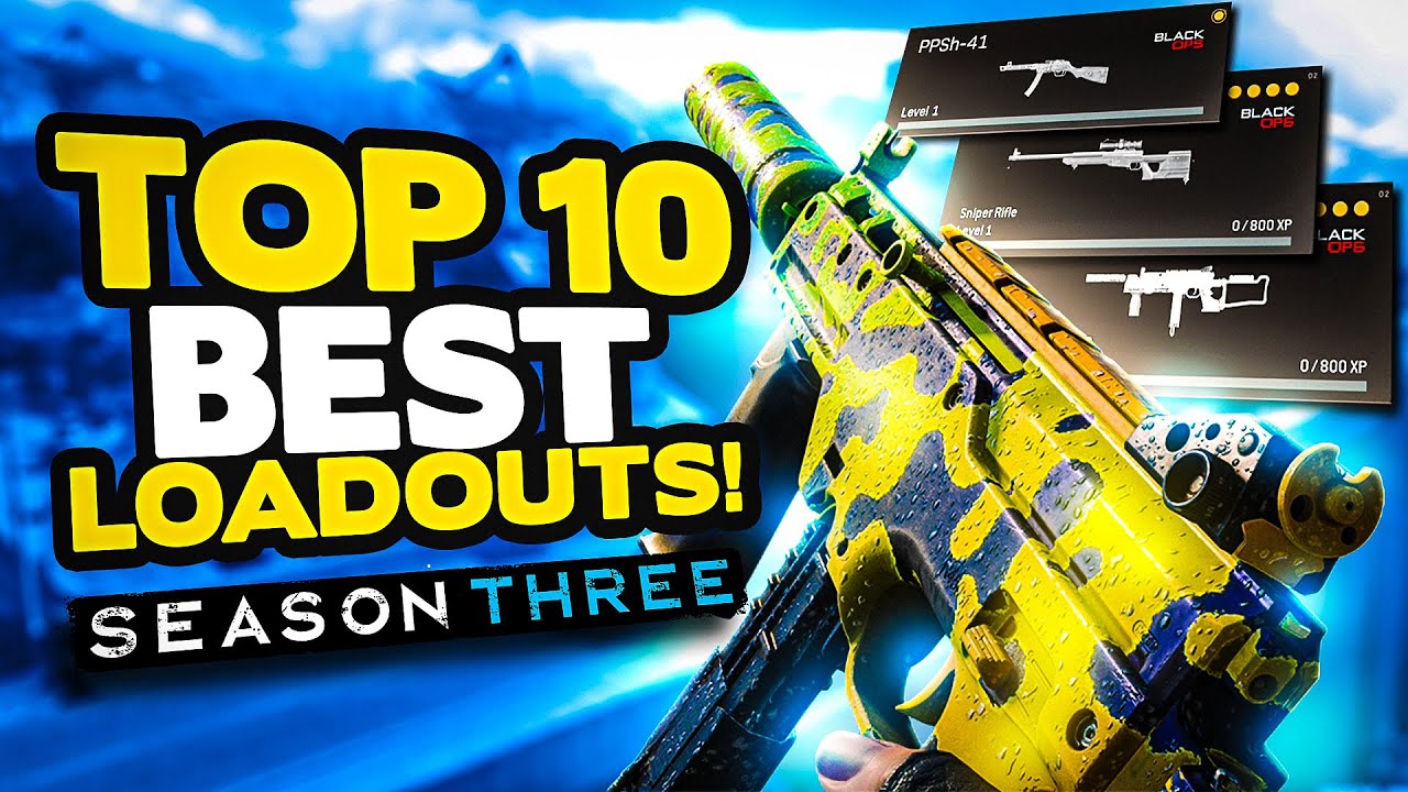 *NEW* TOP 10 BEST Loadouts in Warzone Season 3 | Call of Duty Best Class Setups