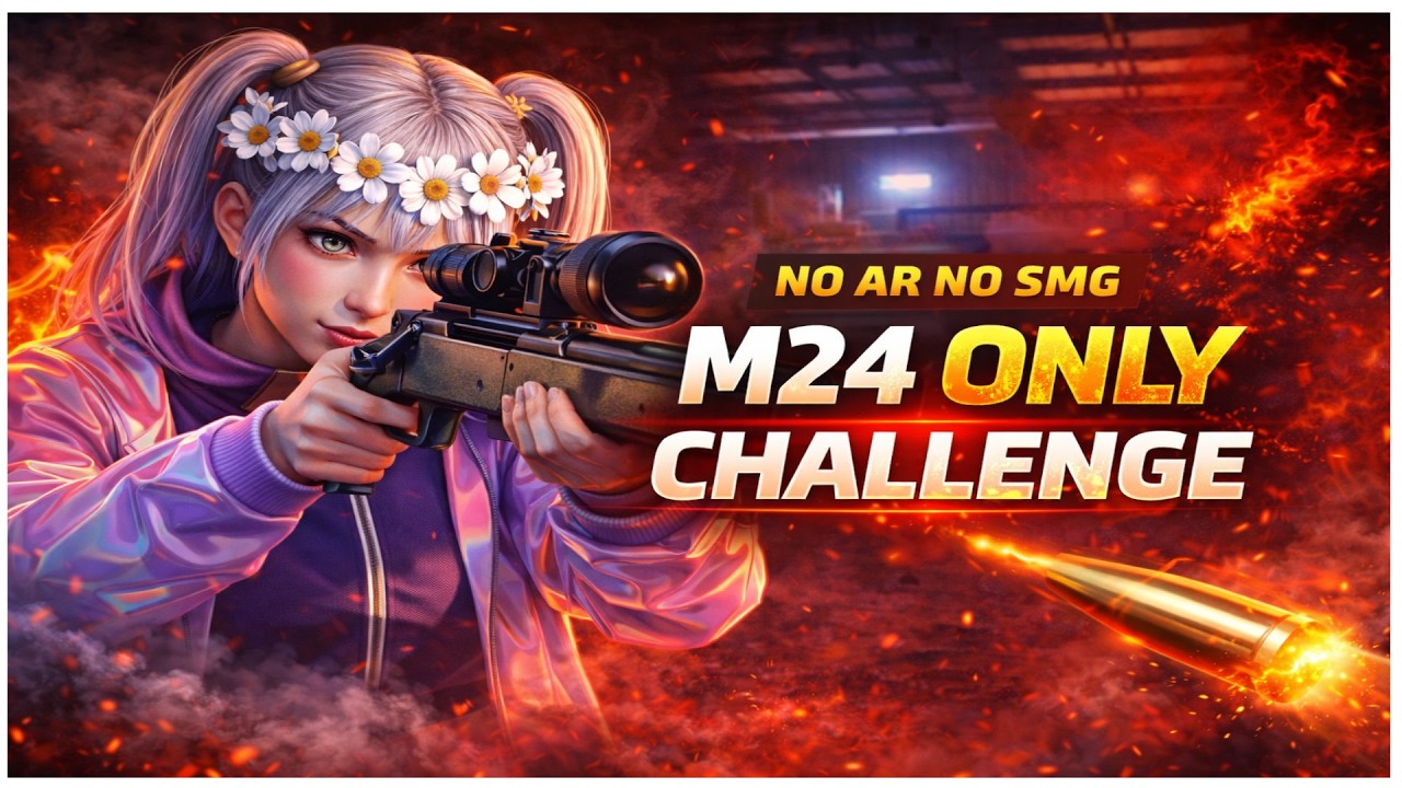 🔴LIVE I TDM ONLY M24 CHALLENGE #bgmi #shorts #verticallive #shortsfeed #pubglivestream