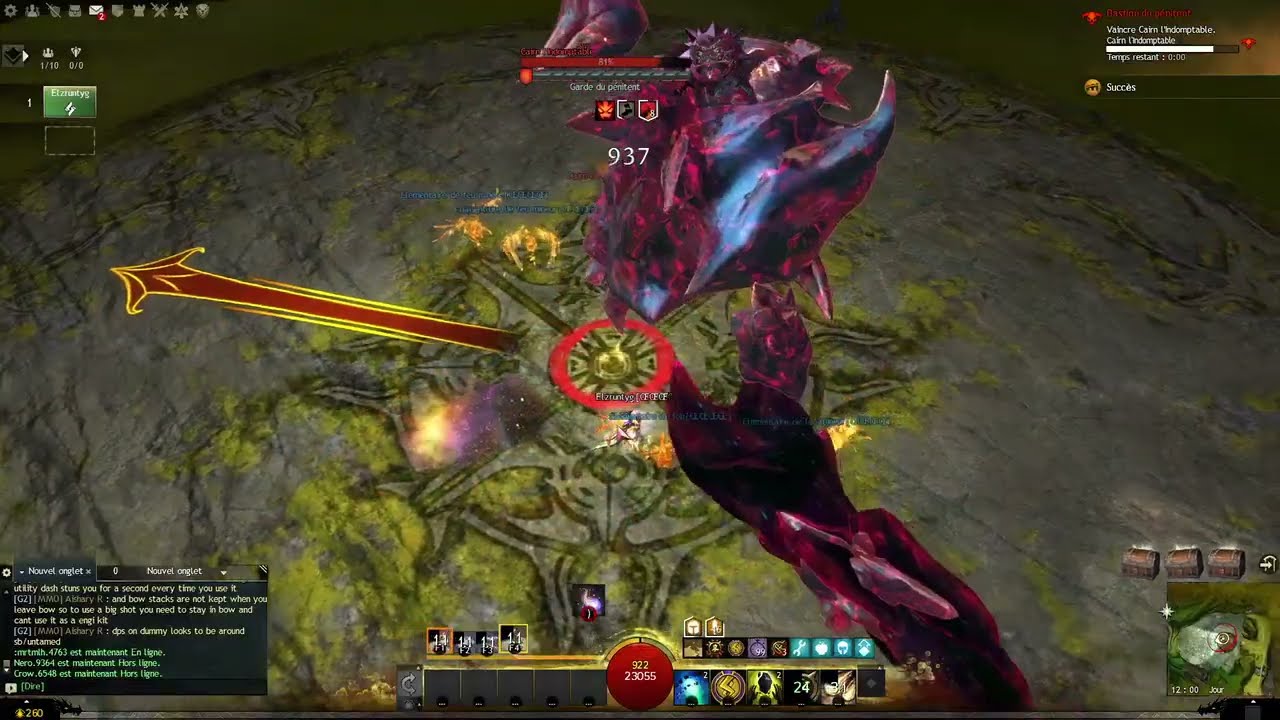 I let my Elementals soloing Cairn ( i forget my weapon and how to fight)           [ Meme run]