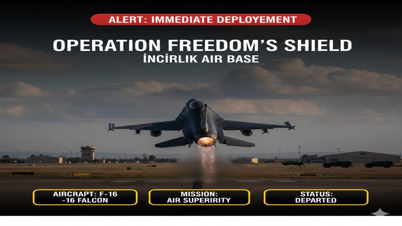 Inside İncirlik Air Base During Critical Military Standoff