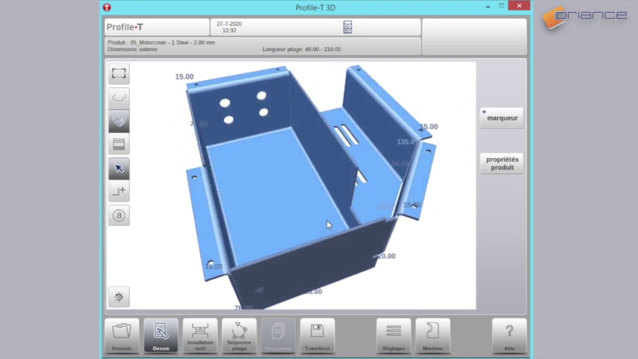 Importation 3D Delem Profile T et DA58T, DA66T, DA69T
