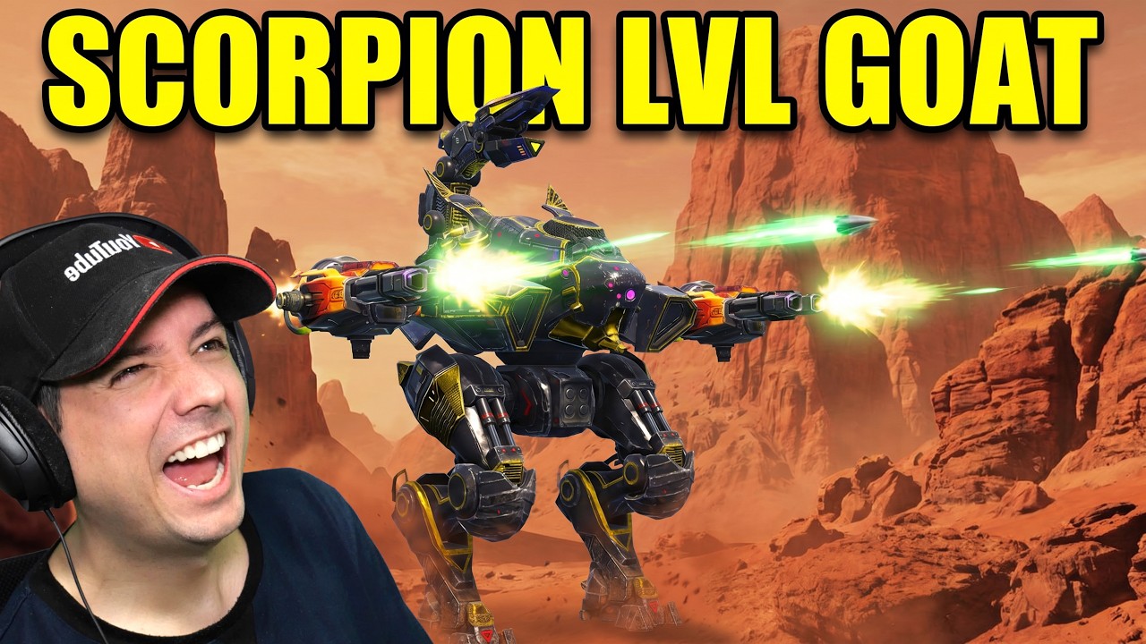 ИГРА ЗА SCORPION УРОВЕНЬ 999 &ndash; Лучший геймплей War Robots