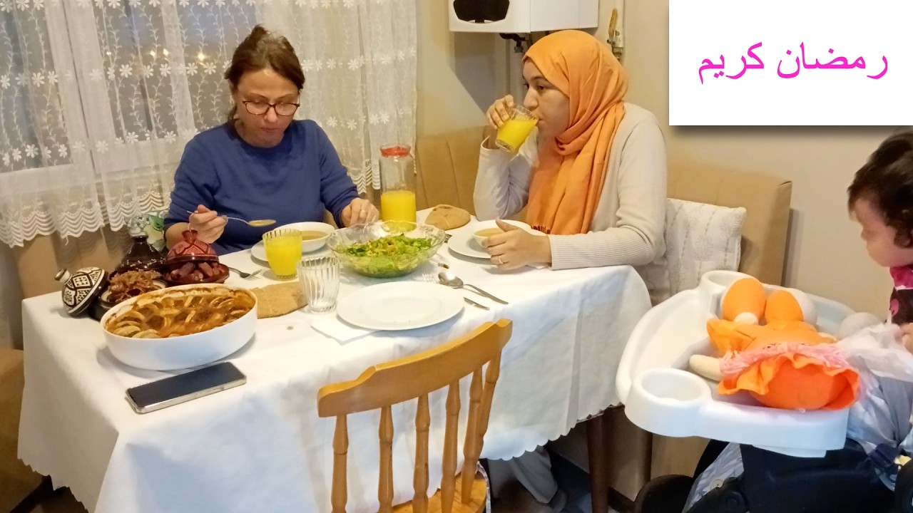اول مائدة رمضان بدون زوجي
