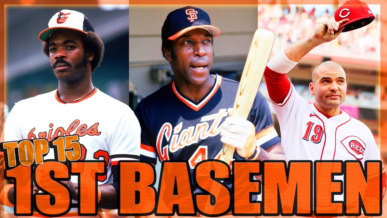 The Top 15 MLB FIRST BASEMEN Of All Time!! MURRAY, McCOVEY, VOTTO!!! ETC ETC..