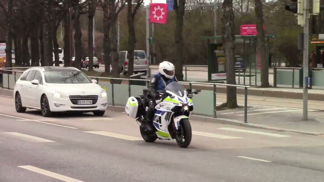 The motorcade of the president of Ukraine