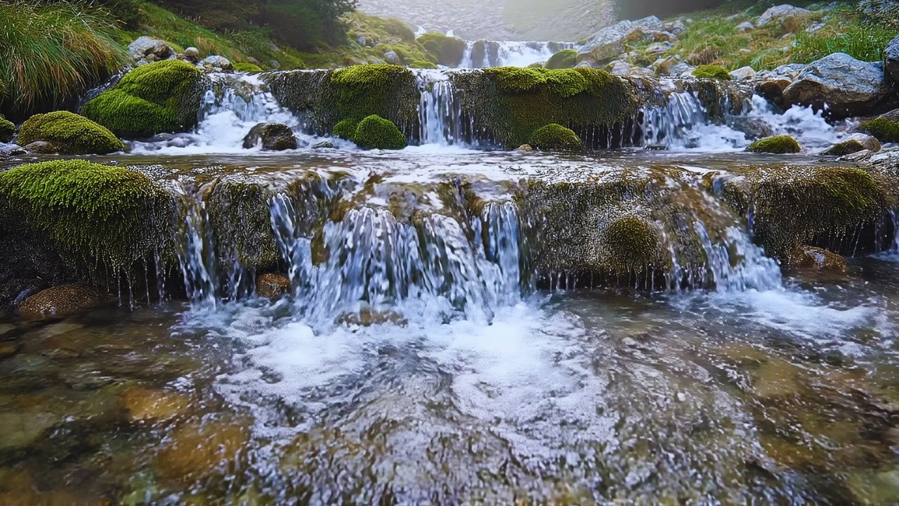 Peaceful River Ambience with Soft Music for Deep Sleep, Relaxation & Calm