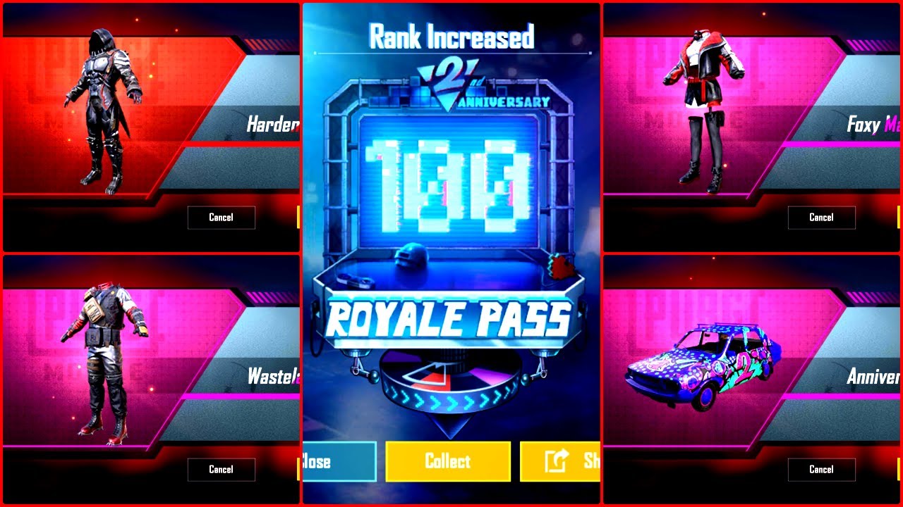 PUBG Mobile Season 12 Royal Pass Rank 100 Upgrade  | Max RP Rank 100 and Zahar Skin - RP Giveaway